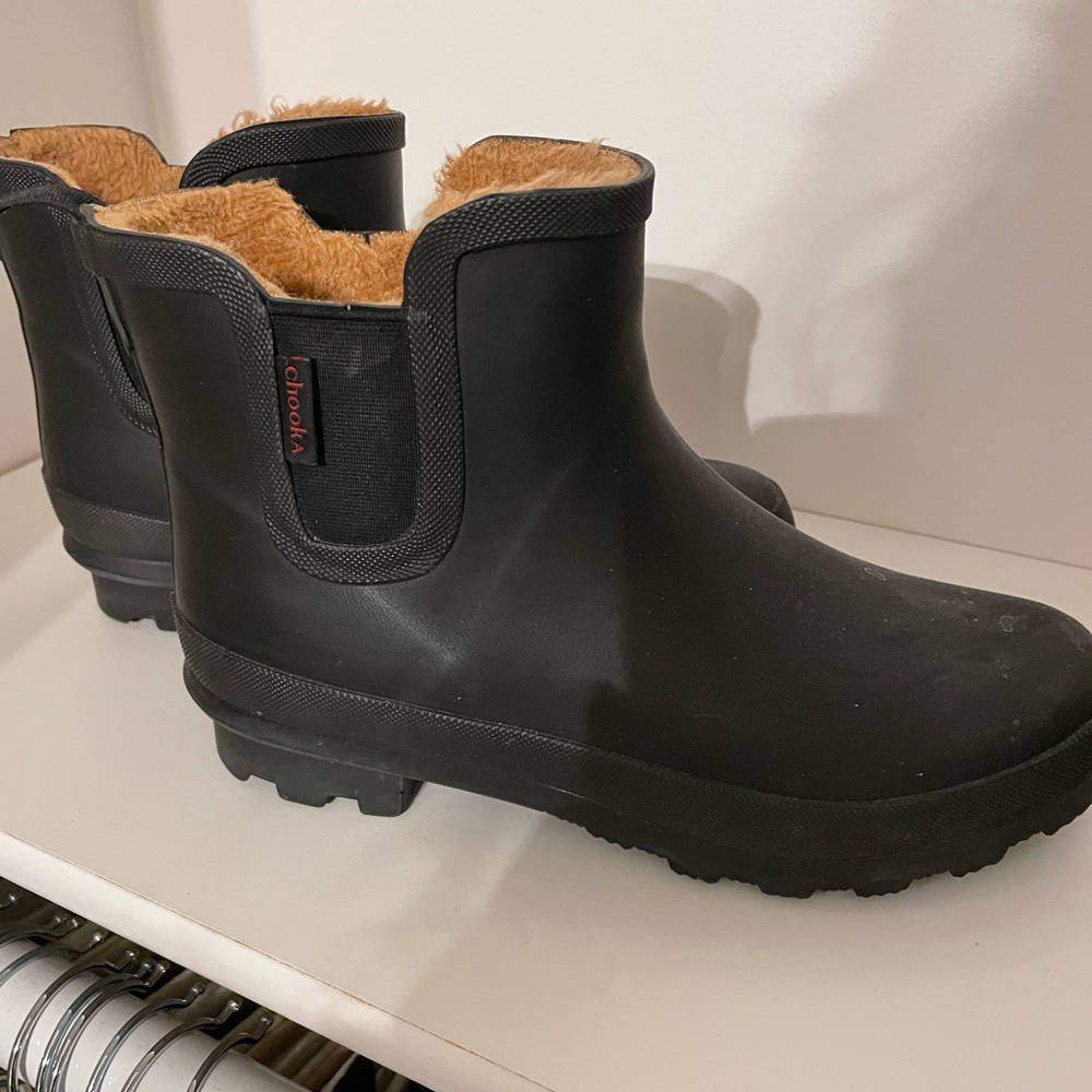 Rubber boots